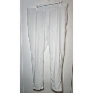 Nike Dri-FIT Vapor Slim-Fit Golf Pants White DA3062 121 Men's Size 36X32